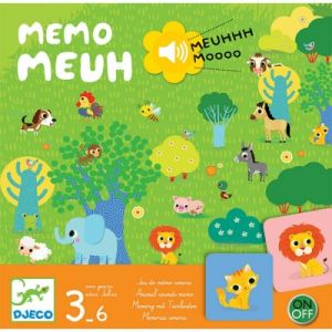 Djeco Memo Sonore Meuh