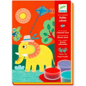 Djeco Sables Colorés : En Plein Air 