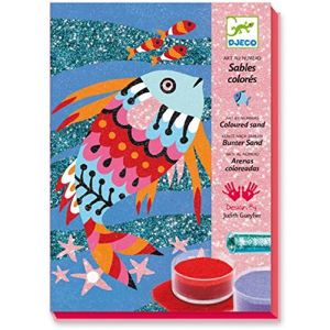  Djeco Sable Colorés : Arc-en-ciel De Poissons 