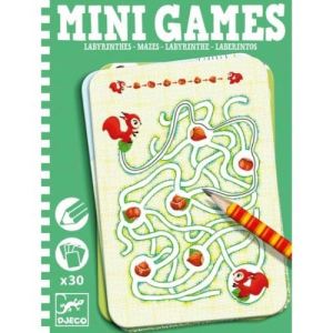  Djeco Mini Games : Les Labyrinthes D'Ariane 