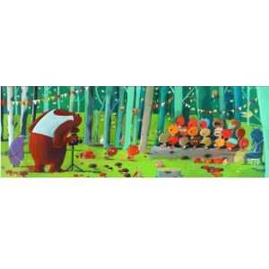  Djeco Puzzle Gallery: Forest Friends 100 Pièces 