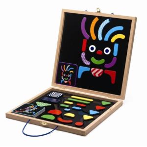  Djeco Coffret Geobonhomme Magnétique En Bois 