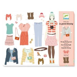  Djeco Paper Doll : Le Grand Dressing 
