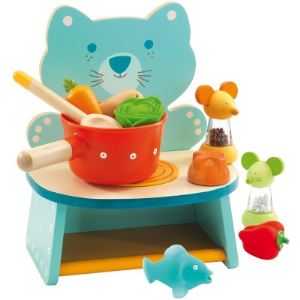  Djeco 06627 - Cuisinière En Bois : La Cuisinière De Félix 