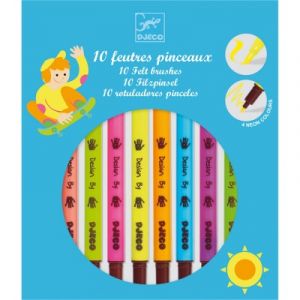  Djeco Feutres Pinceaux Pop 