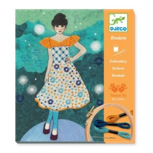  Djeco Set Créatif Broderie Fashion Midnight 