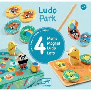  Djeco Coffret 4 Jeux LudoPark 