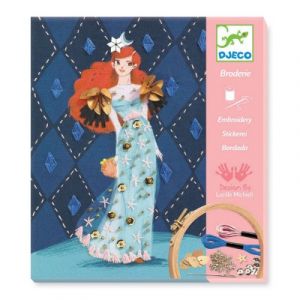  Djeco Set Créatif Broderie Fashion Cocktail 