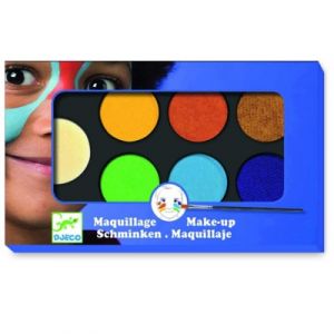 Djeco Palette De Maquillage 6 Couleurs Nature 