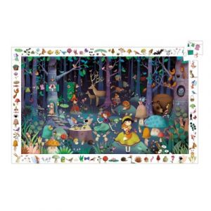  Djeco La Forêt Enchantée - Puzzle 100 Pièces 