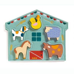  Djeco Puzzle Relief Mowy 