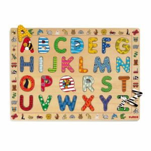  Djeco Puzzle Educatif Abc 26 Pièces 