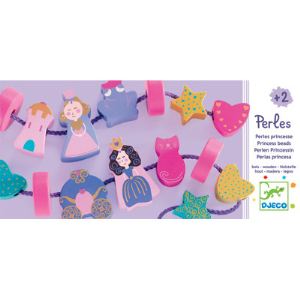  Djeco Perles En Bois Princesse 