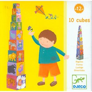  Djeco 10 Cubes Rigolos 