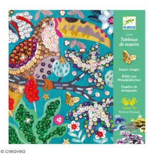  Djeco Tableaux De Sequins : Flamboyants 