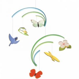  Little Big Room By Djeco Mobile Décoratif En Bois Printemps 