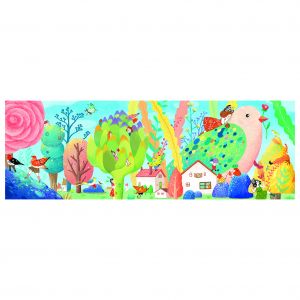  Djeco Puzzle Miss Birdy - 350 Pièces 