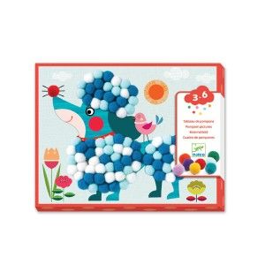  Djeco Activité Collages Les Petits Des Chiens à Caresser 
