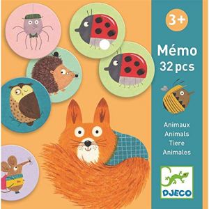  Djeco Mémo Animaux 