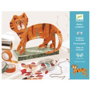  Djeco Kit Créatif - Atelier Sculpture - Tigre 