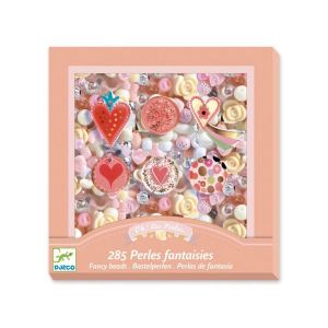  Djeco Coffret Perles Fantaisies Coeurs 