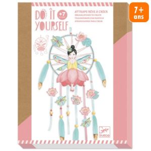  Djeco Kit Créatif - Do It Yourself Fée Lotus - Attrape-rêve à Créer 