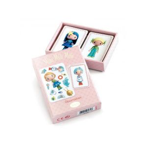  Djeco Tinyly Mini Méli-Mélo Juego De Cartas Jeux D'habileté, 36971, Multicolore 