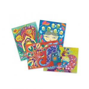  Djeco Coffret Gouaches India DJ08964 