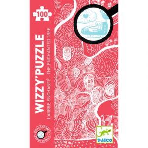  Djeco Puzzle à Secrets Wizzy L'arbre Magique (100 Pièces) 