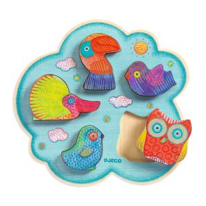  Djeco Encastrement Bois Toucanco 