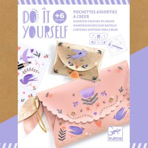  Djeco Coffret DIY Pochettes à Créer Sweet Fashionista 
