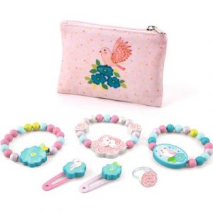  Djeco Set De Bijoux Pour Enfant - Birdie - 7 Pcs 