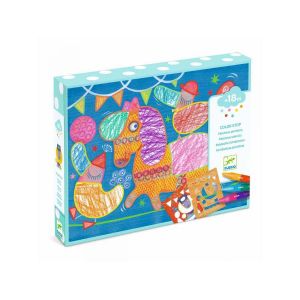  Djeco Coloriage Pour Les Petits Funambule Et Balles 