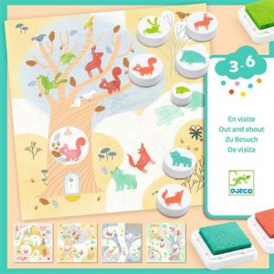  Djeco Tampons Pour Les Petits En Visite 
