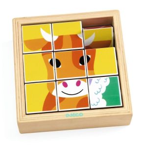  Djeco Puzzle En Bois Animoroll 