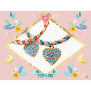  Djeco Bijoux Duo Bracelets Amitiés Et Cœurs 