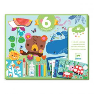  Djeco Coffret Multi-activités : La Souris Et Ses Amis 