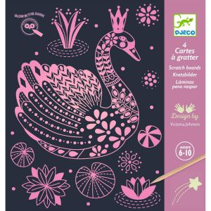  Djeco Cartes à Gratter : Monde Merveilleux 