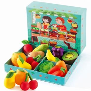  Djeco 06621 - Fruits Et Légumes : Louis Et Clémentine 